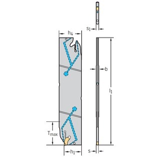 Lame g2042n-p avec arrosage walter